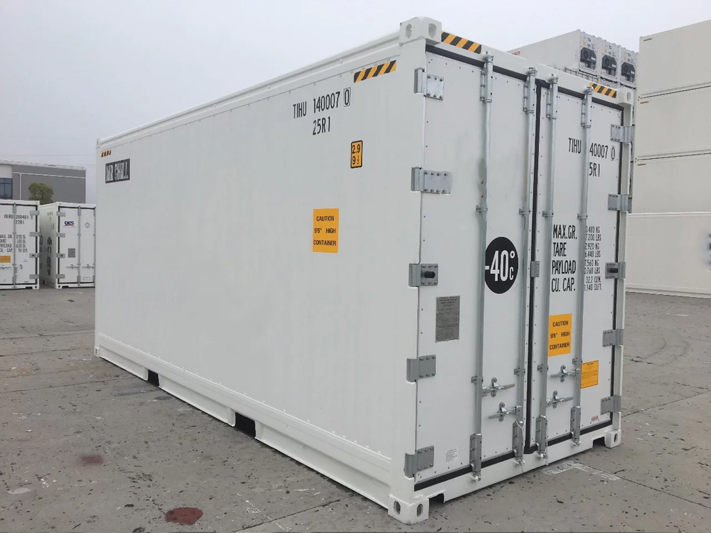 20ft high cube refrigerated (reefer) container
