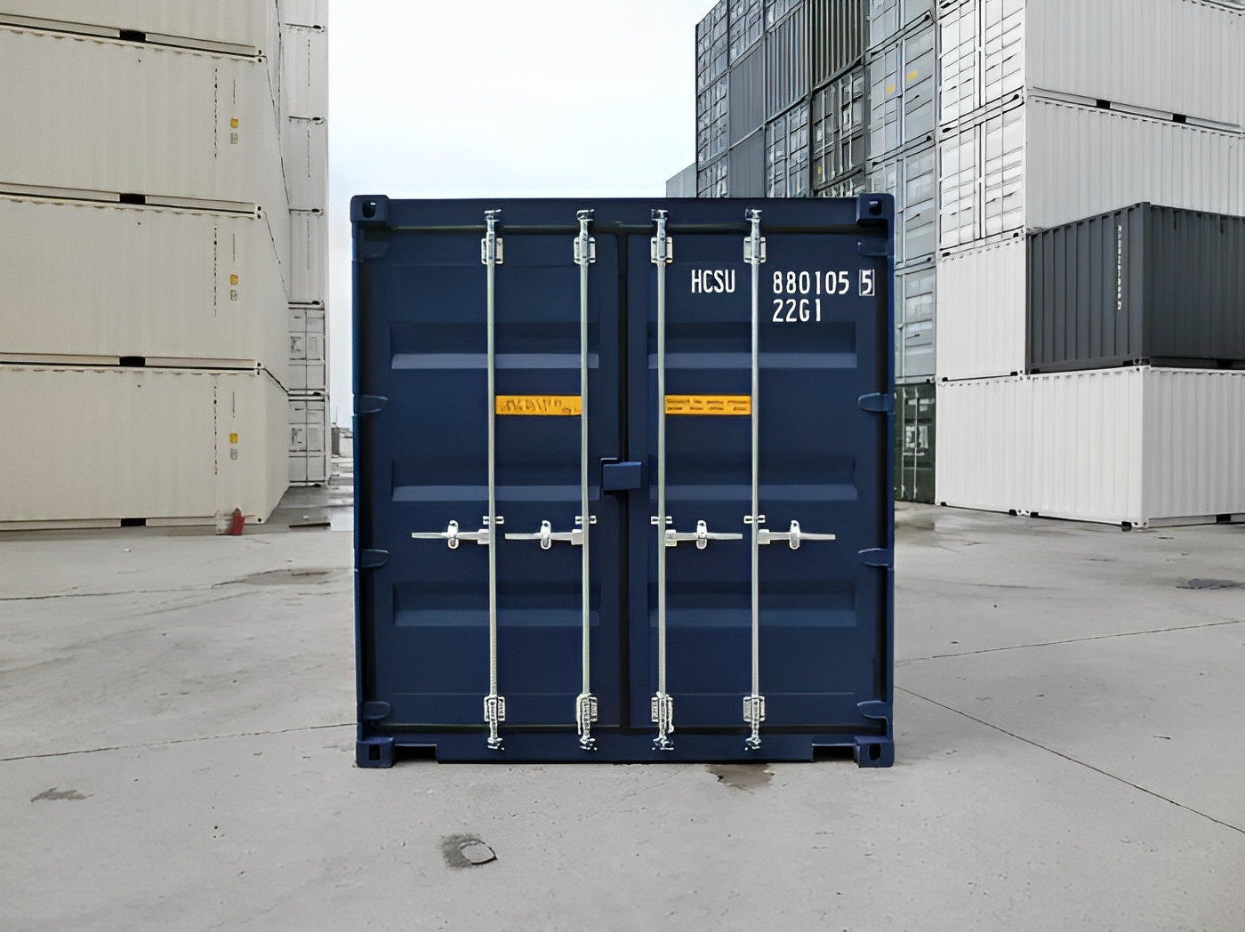 20ft x 8ft Tunnel Container (Double End Door) One Trip - Image 2