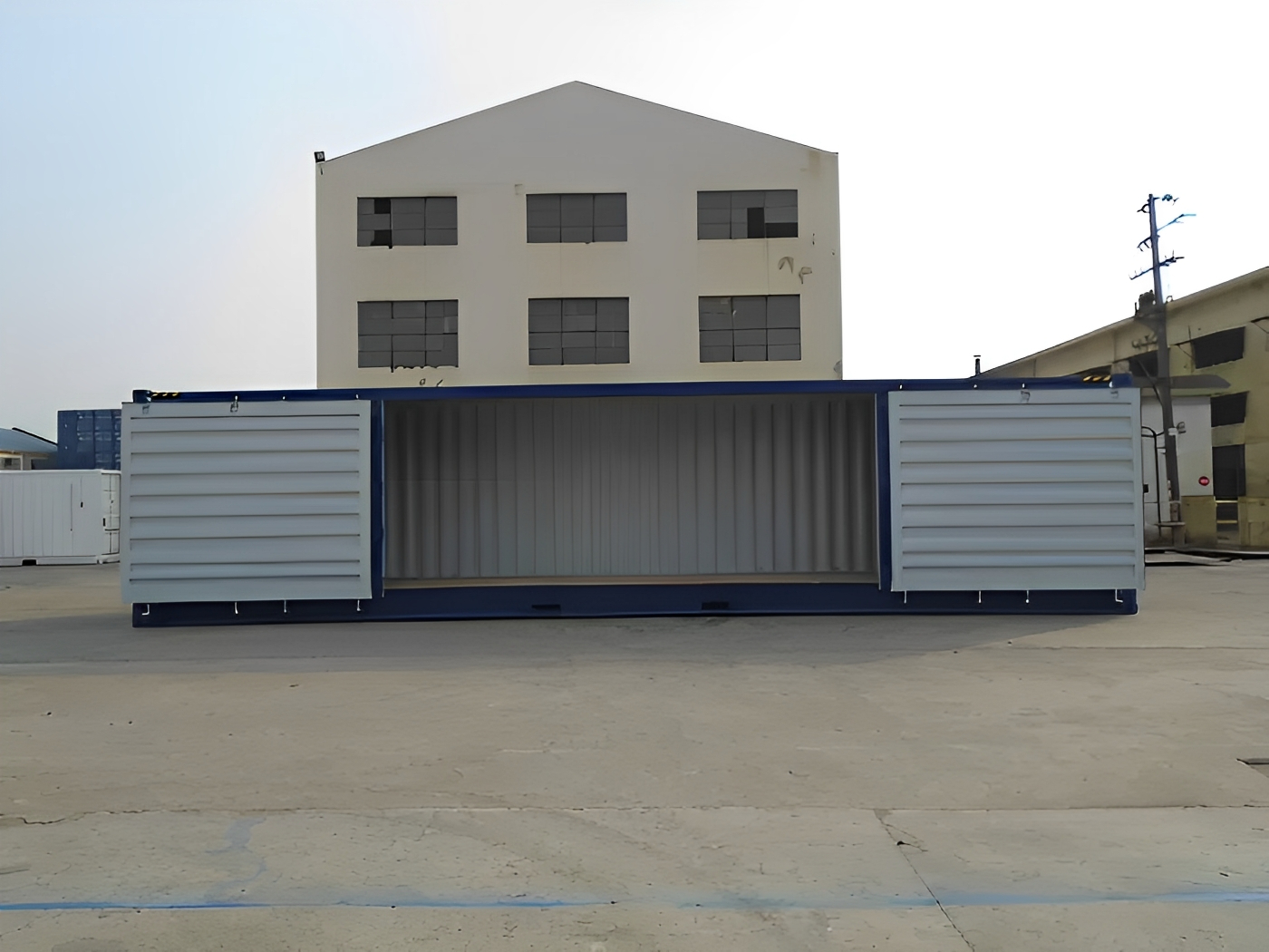 40ft Full Side Access Container High Cube (9’ 6”High)