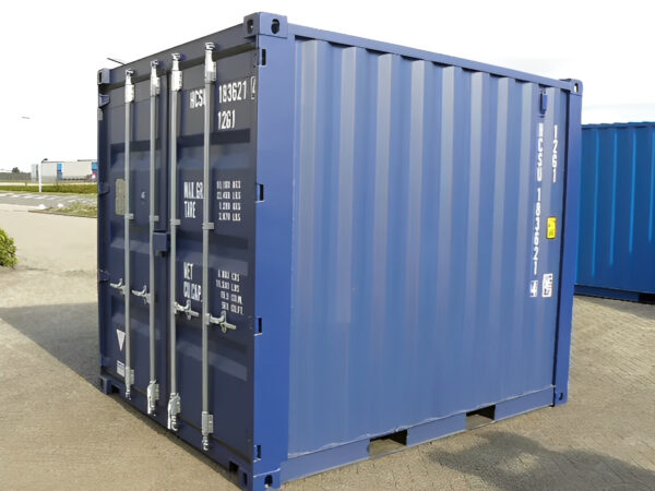 10ft x 8ft Shipping Container (One Trip) Blue