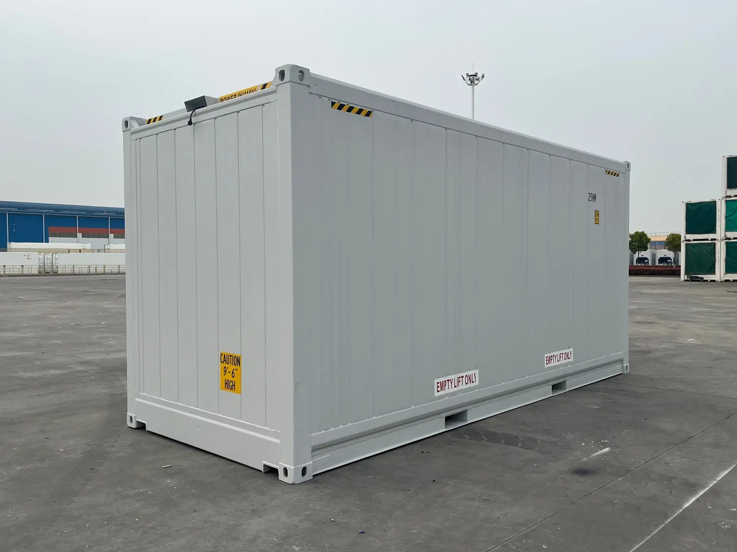 20ft High Cube (HC) Insulated Container with Butcher Door