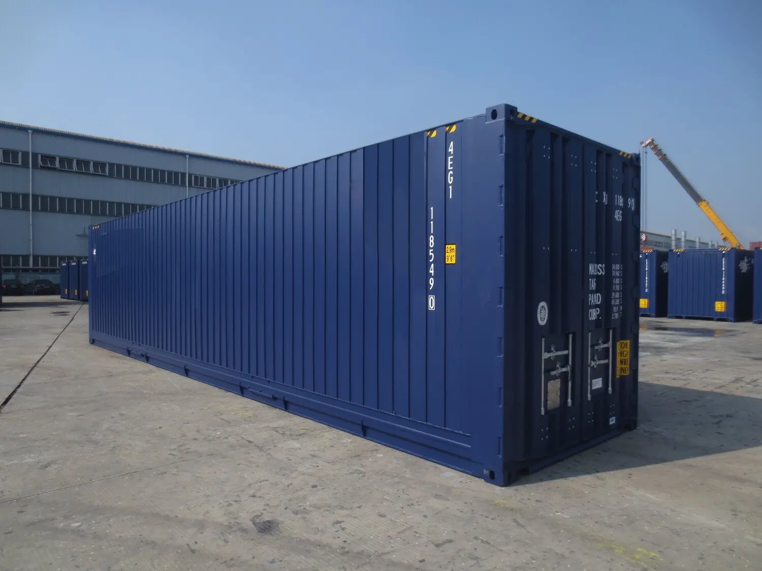 45ft High Cube CPC Container