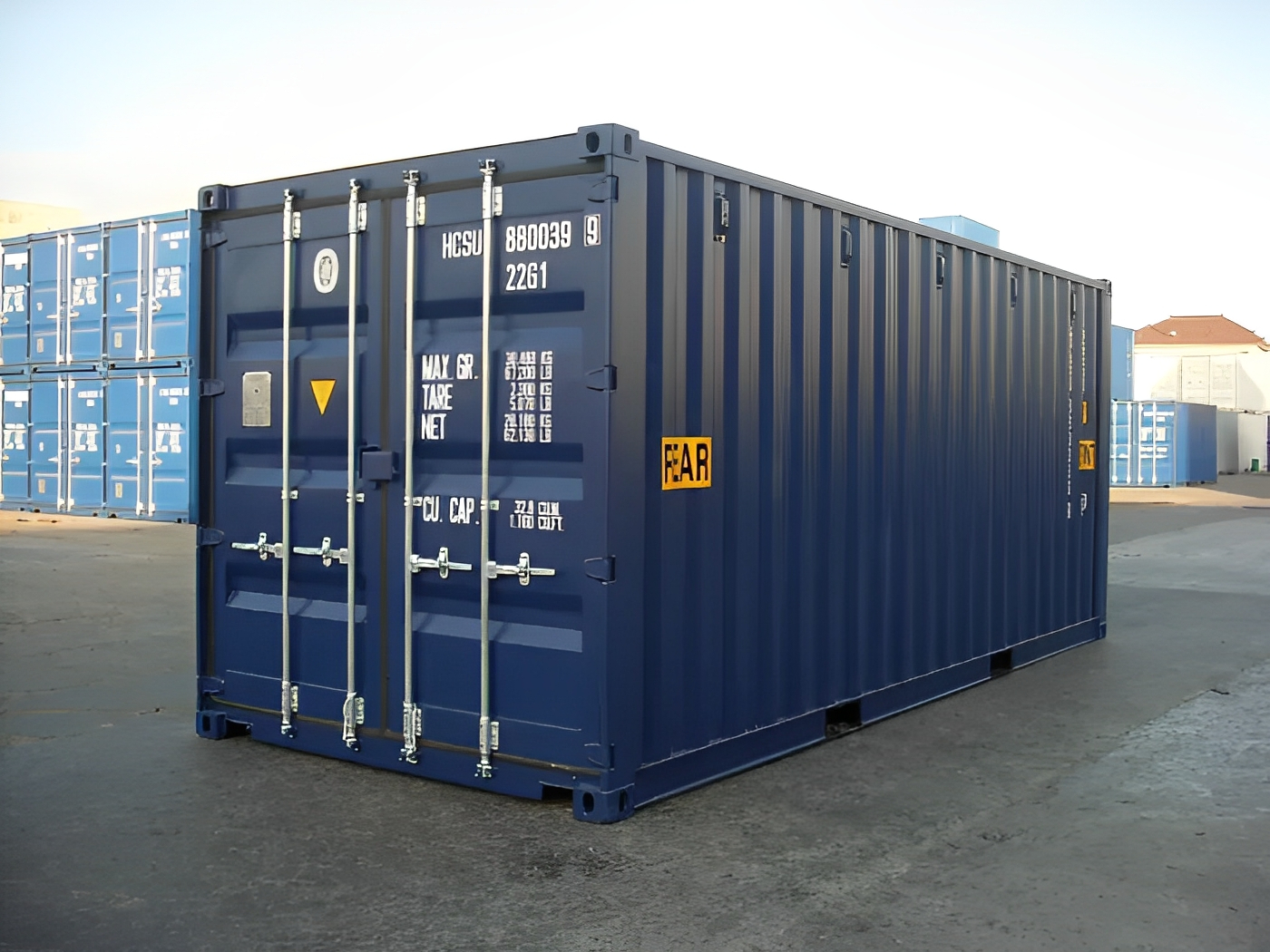 20ft x 8ft Tunnel Container (Double End Door) One Trip - Image 4