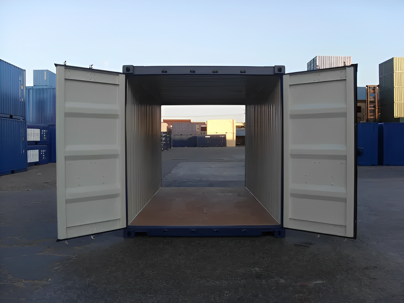 20ft x 8ft Tunnel Container (Double End Door) One Trip - Image 3
