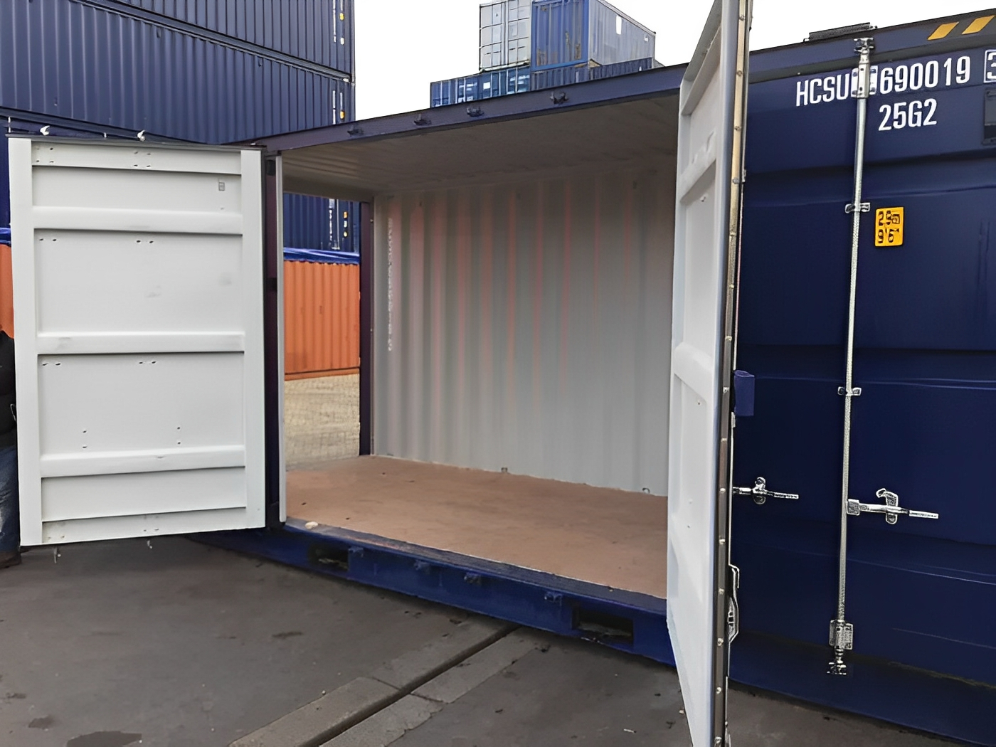 20ft Open Side High Cube Container (9’ 6” High) - Image 4
