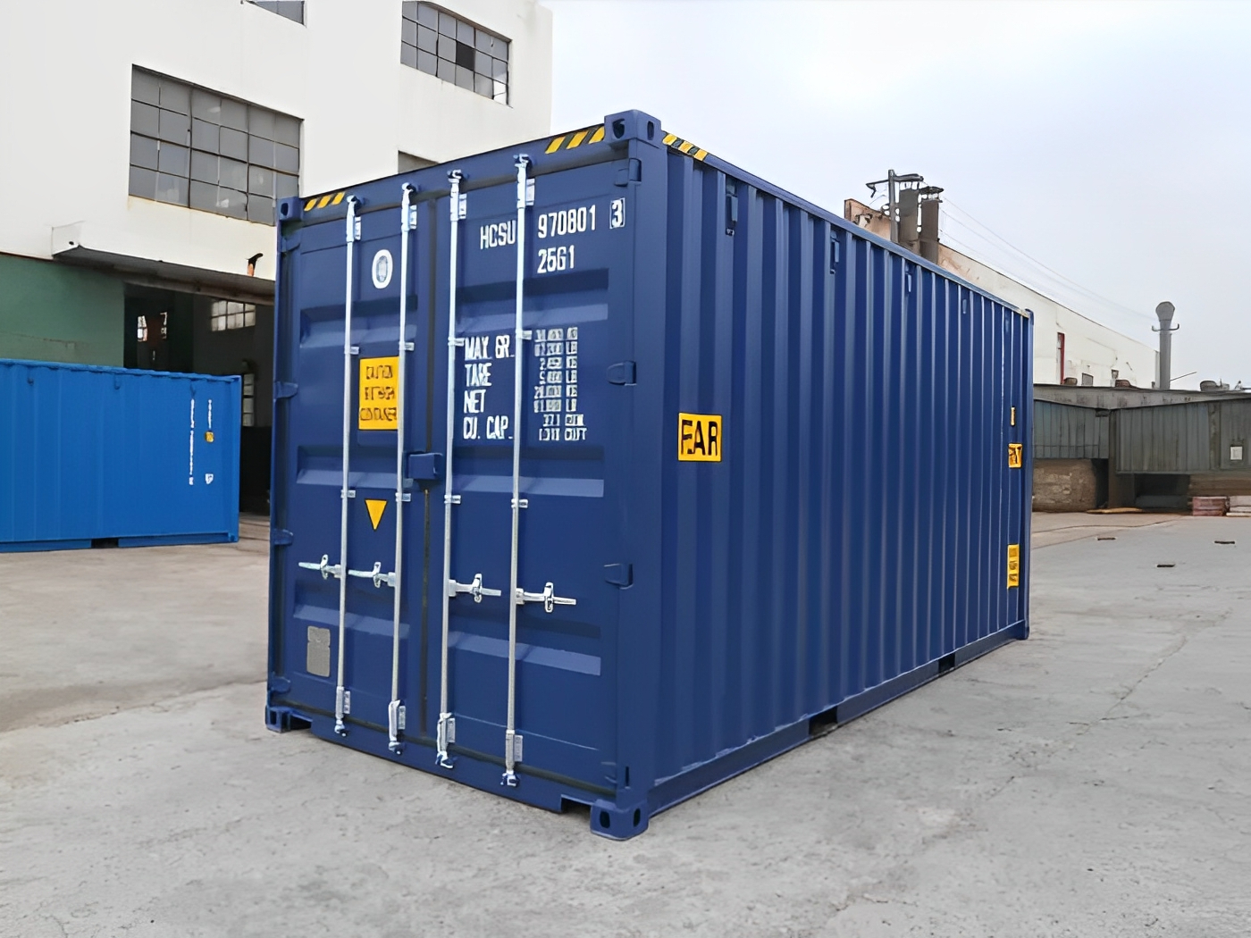20ft x 8ft Tunnel Container (Double End Door) One Trip - Image 6