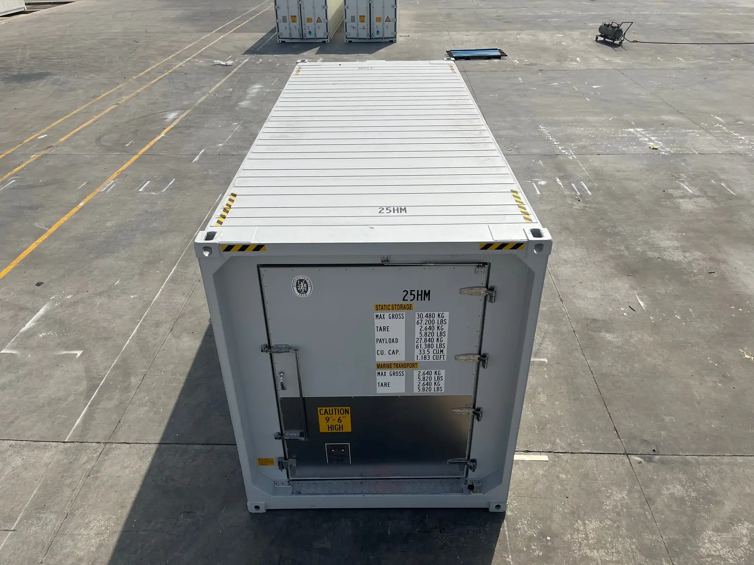 20ft High Cube (HC) Insulated Container with Butcher Door - Image 4
