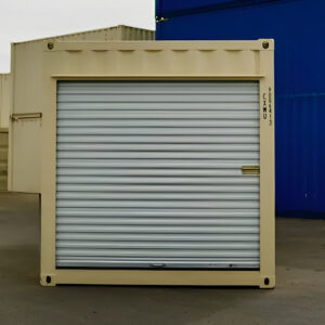 24ft Storage Container with Roll-Up Door