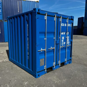 8ft Shipping Container One Trip - Blue